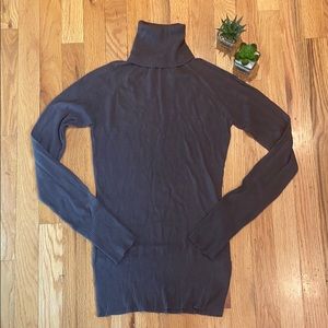 Kenzie Sweater Turtleneck Brown Small